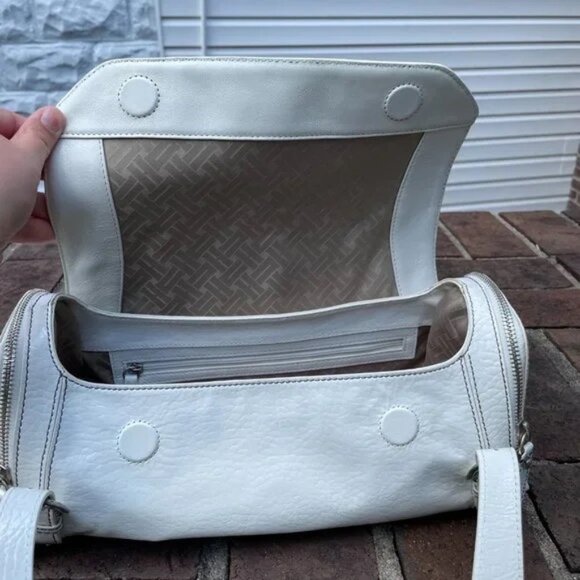Cole Haan White Leather Purse - Picture 5 of 7